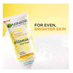 Garnier Skin Naturals Bright Complete Vitamin C Face Wash 100ml Imported from India